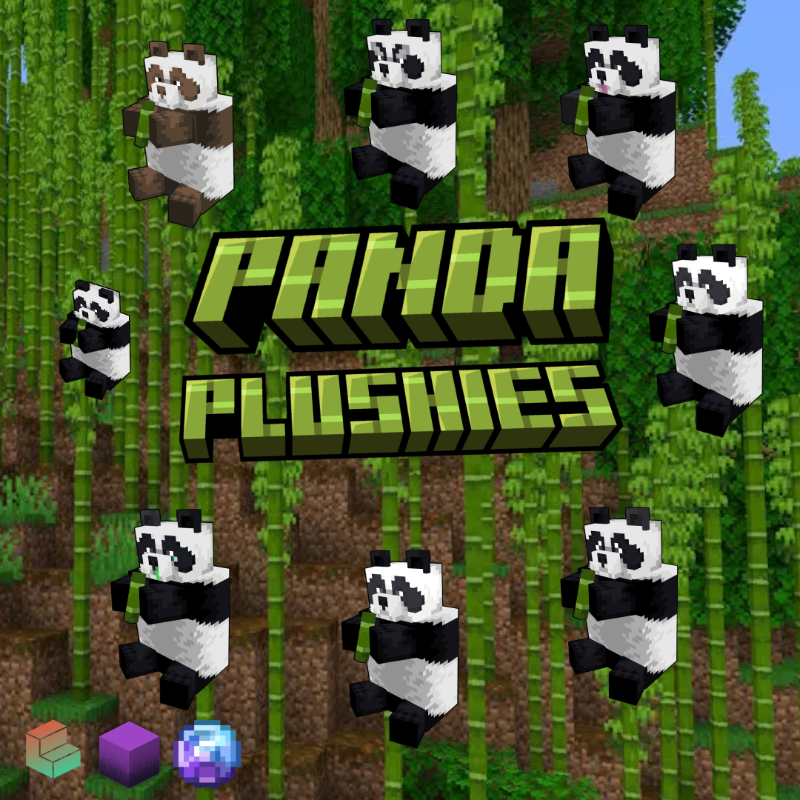 Panda Plushies