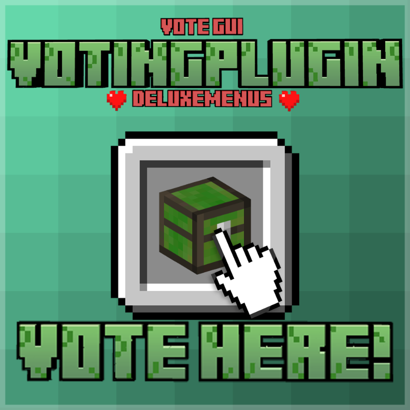 VotingPlugin DeluxeMenus Vote GUI