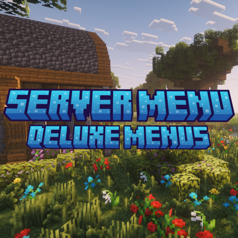 Server Menu - DeluxeMenus