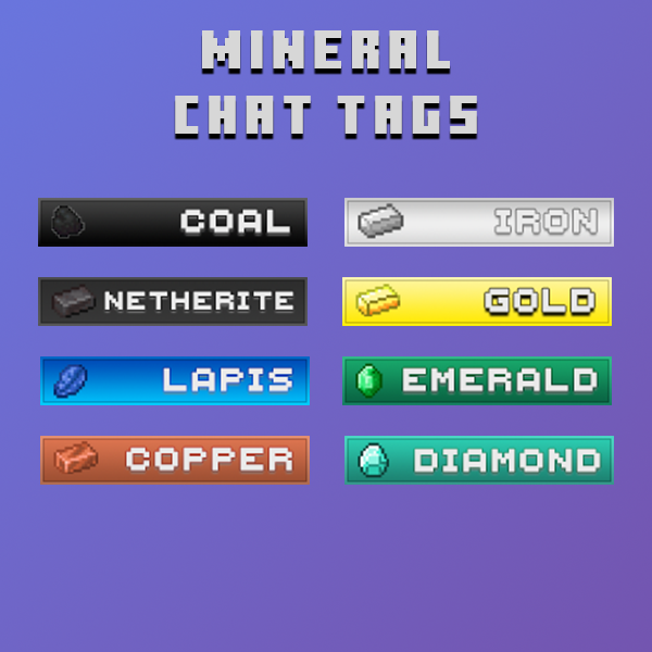 Mineral Chat Tags