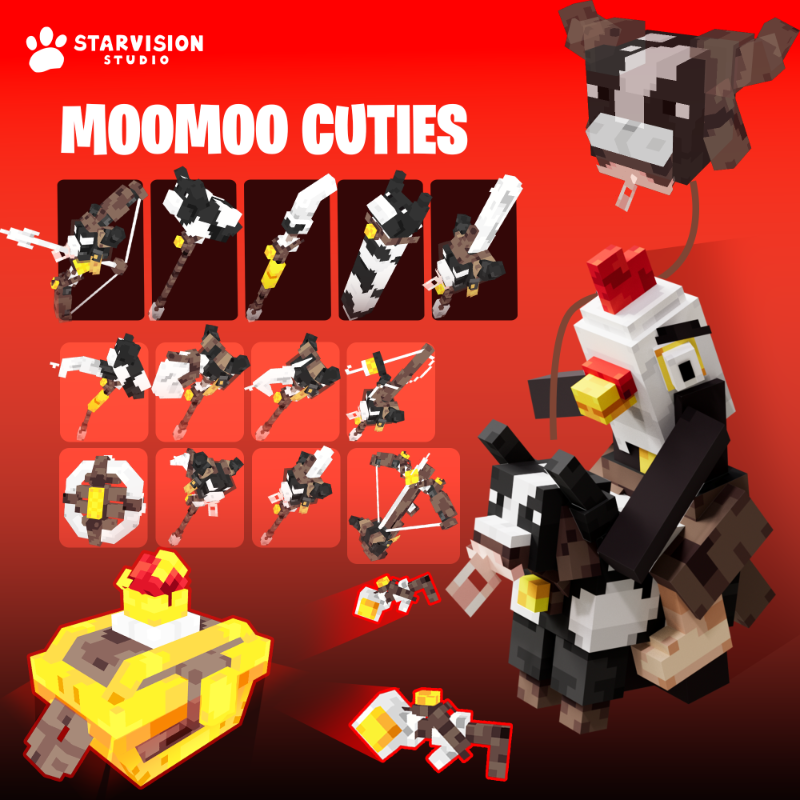MooMoo Cuties Pack